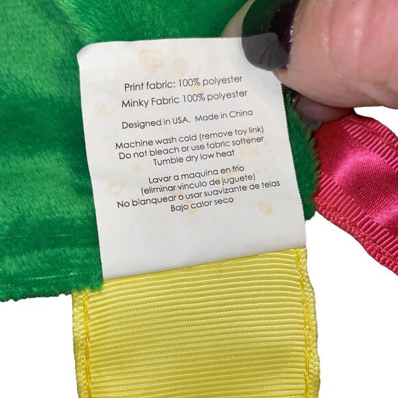 Baby Jack Lovey Security Blanket Plush Minky Tags Satin Soccer Nursery Goal Red - Picture 5 of 11